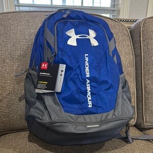 Under Armour Blue and Gray Men's Backpack